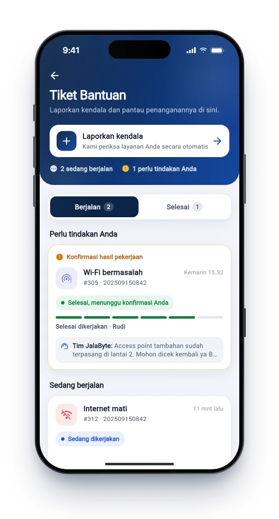 Tangkapan layar MyJalabyte: Semua tiket di satu tempat